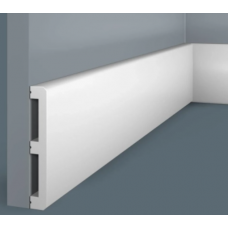 Плинтус под покраску из экополимера Cosca PX012